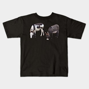 Donkeys daily life Kids T-Shirt